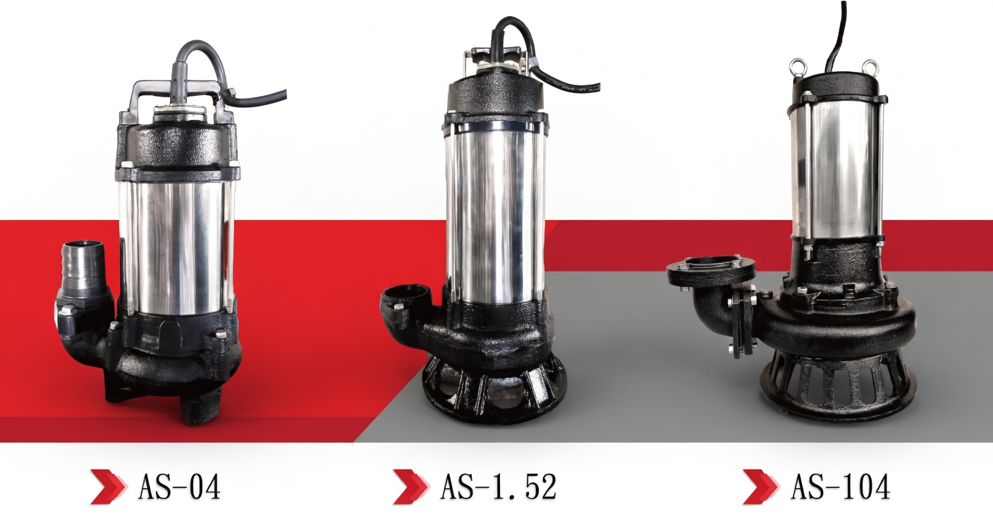 AS Series Non-Clog Sewage Submersible Pump pic